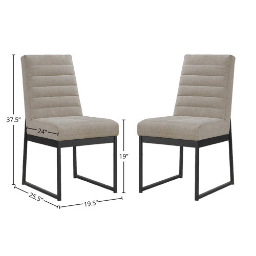 Imagio Home Eden Upholstered Dining Chair, Dune Wayfair